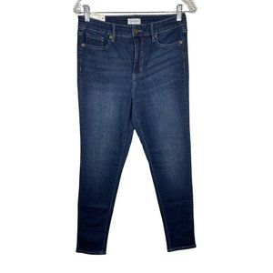 Jessica Simpson Jeans Skinny Ankle Stretch High Rise 5 Pockets Size 6 Blue